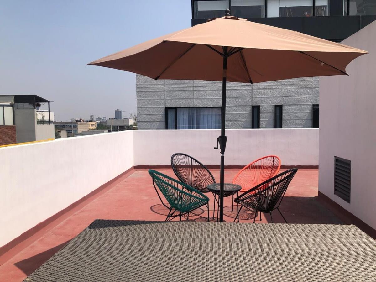 Increible Roof Top Con Gran Vista A La Condesa Apartment Mexico City